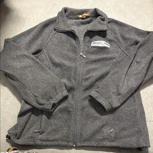 NASCAR Stewart & Haas Gray Zip-Up Fleece Jacket